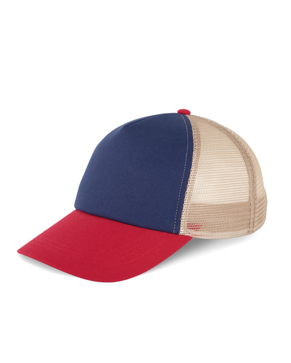 K-UP 5 Panel-Trucker-Kappe aus Canvas-Baumwolle - K-up Gold Label Kappen personalisierbar