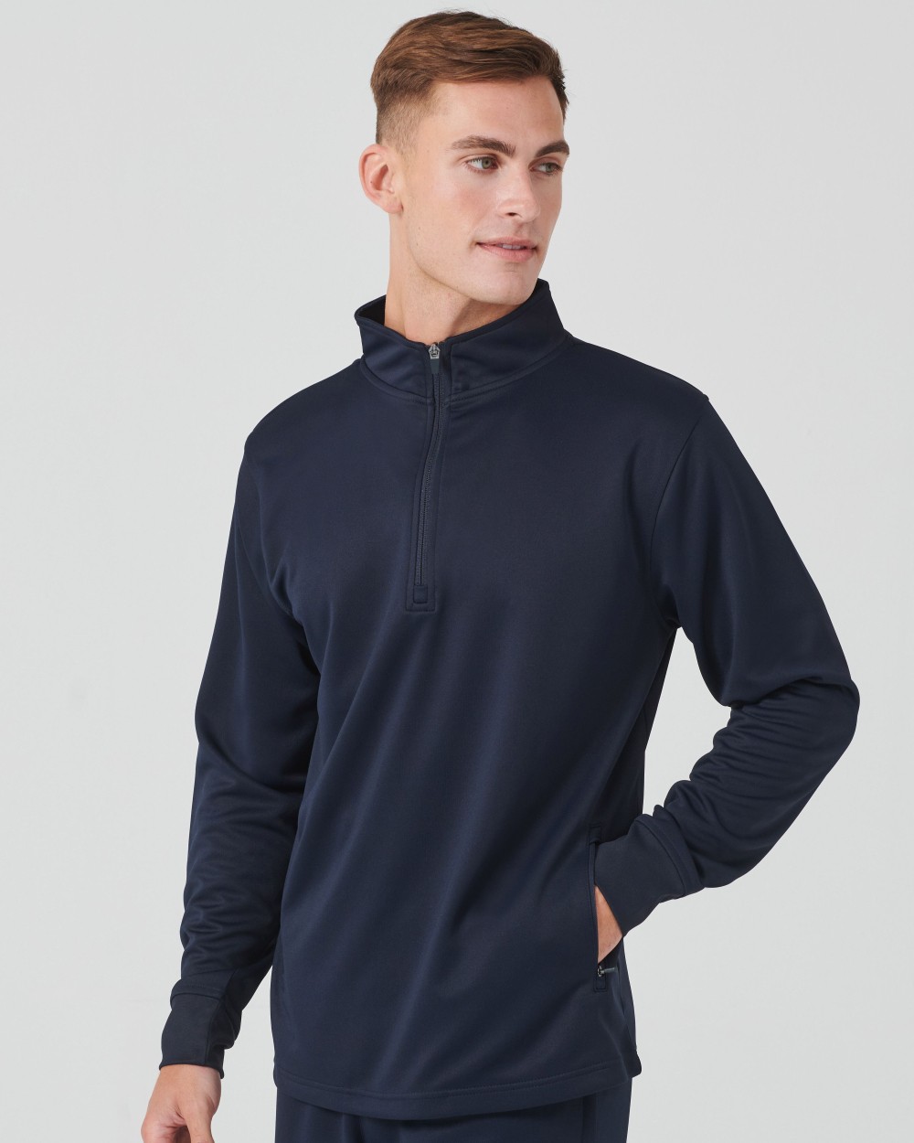 T-Shirts personnalisable FINDEN-HALES ADULTS' 1/4 ZIP TRACKSUIT TOP