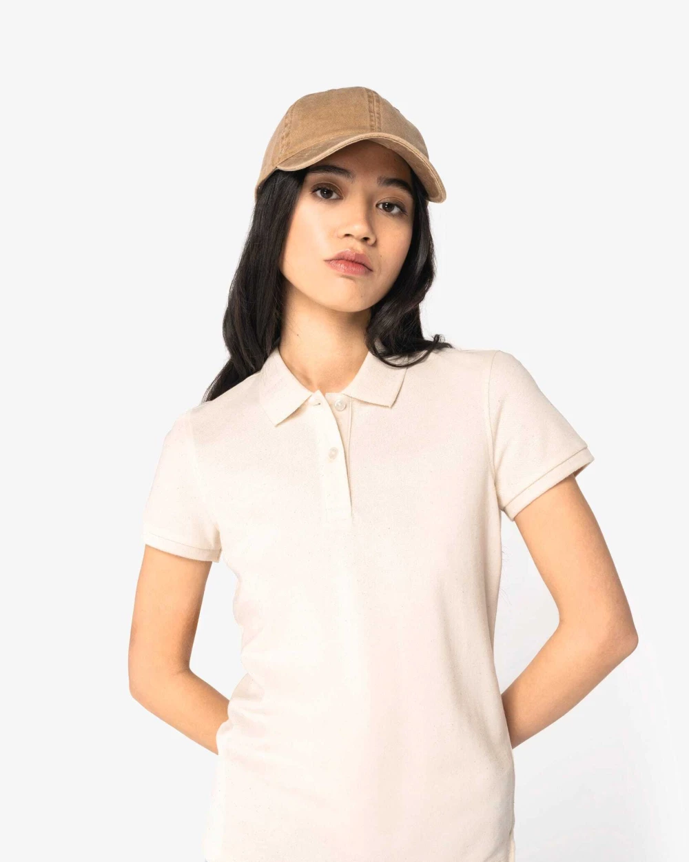 Polo's NATIVE SPIRIT Ecologische damespolo in piquétricot voor bedrukking &amp; borduring