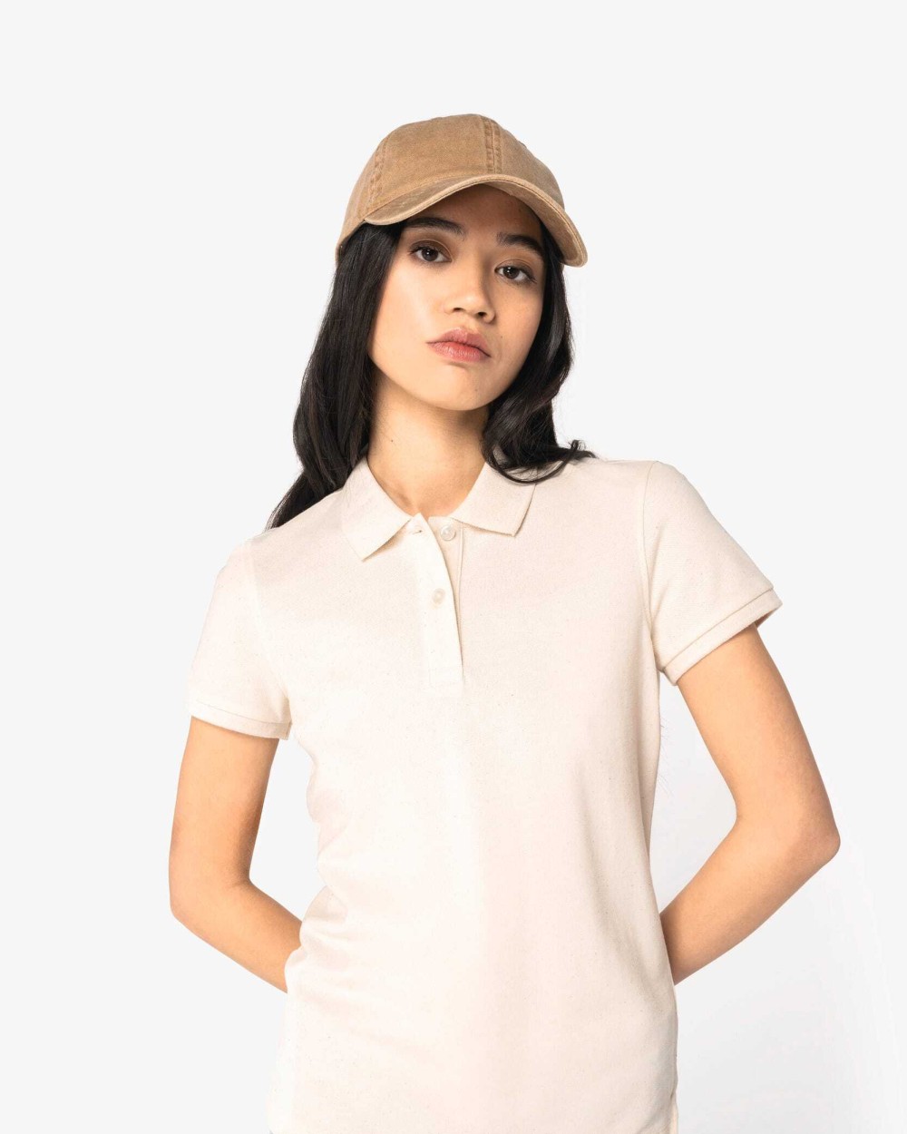 Polo's NATIVE SPIRIT Ecologische damespolo in piquétricot voor bedrukking &amp; borduring