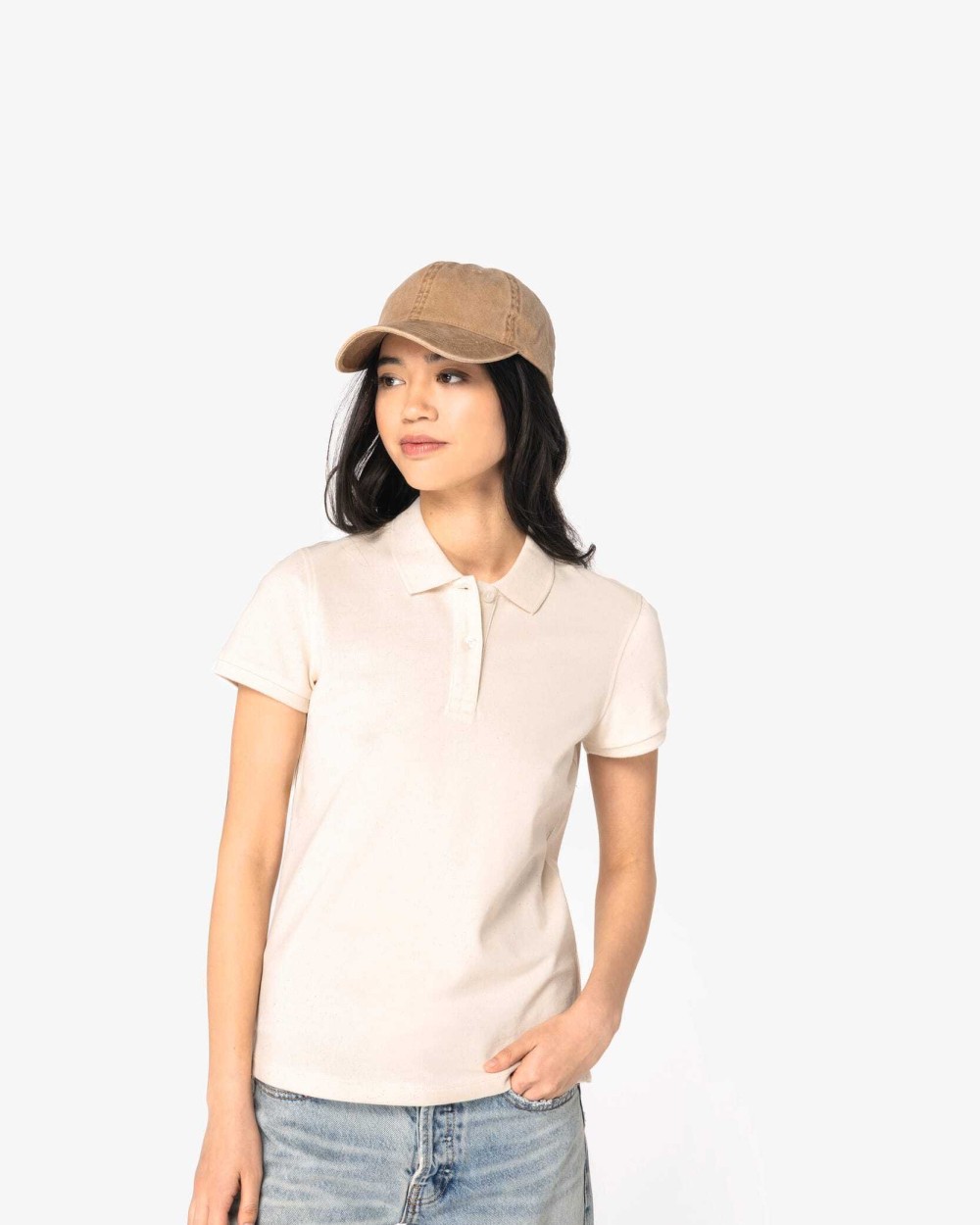 Polo's NATIVE SPIRIT Ecologische damespolo in piquétricot voor bedrukking &amp; borduring