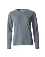 T-shirts CLIQUE Basic-T L/S Women voor bedrukking &amp; borduring