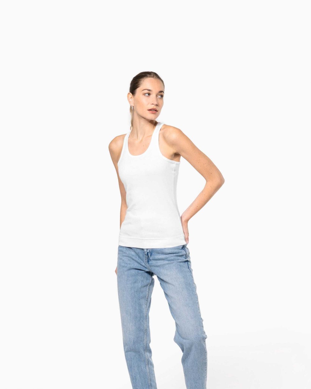 KARIBAN Angelina > Damen Top T-Shirts personalisierbar