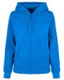 BUILD YOUR BRAND LADIES BASIC ZIP HOODY Sweatshirts personalisierbar