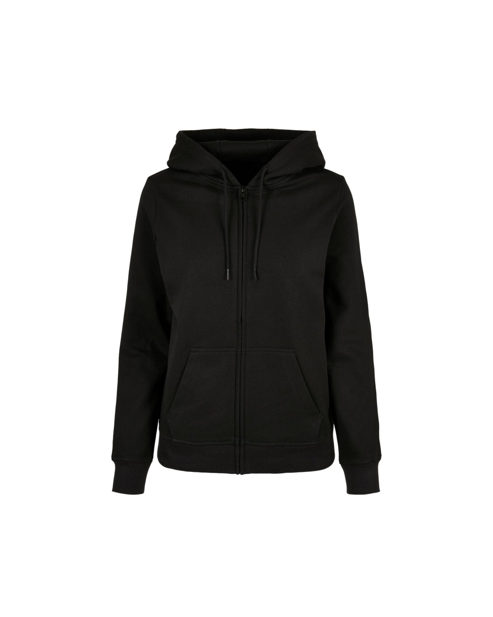 BUILD YOUR BRAND LADIES BASIC ZIP HOODY Sweatshirts personalisierbar