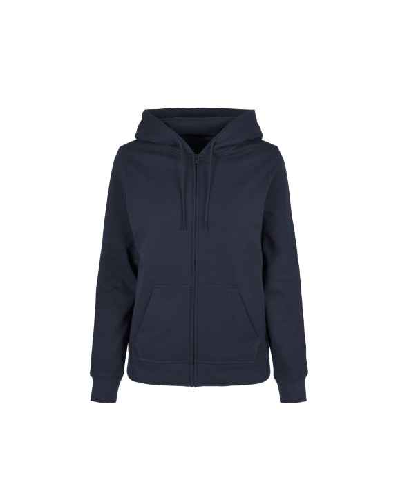 Sweat-shirts personnalisable BUILD YOUR BRAND LADIES BASIC ZIP HOODY