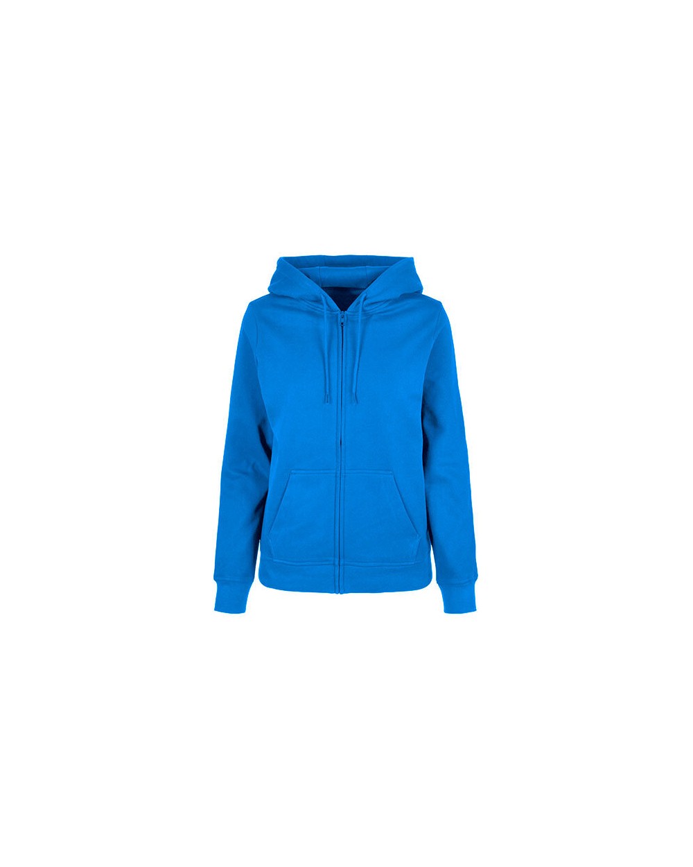 BUILD YOUR BRAND LADIES BASIC ZIP HOODY Sweatshirts personalisierbar