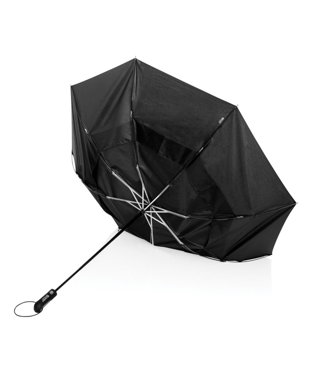 Parapluies personnalisable SWISS PEAK Parapluie tempête 27"de poche auto Swiss Peak Aware™ Tornado