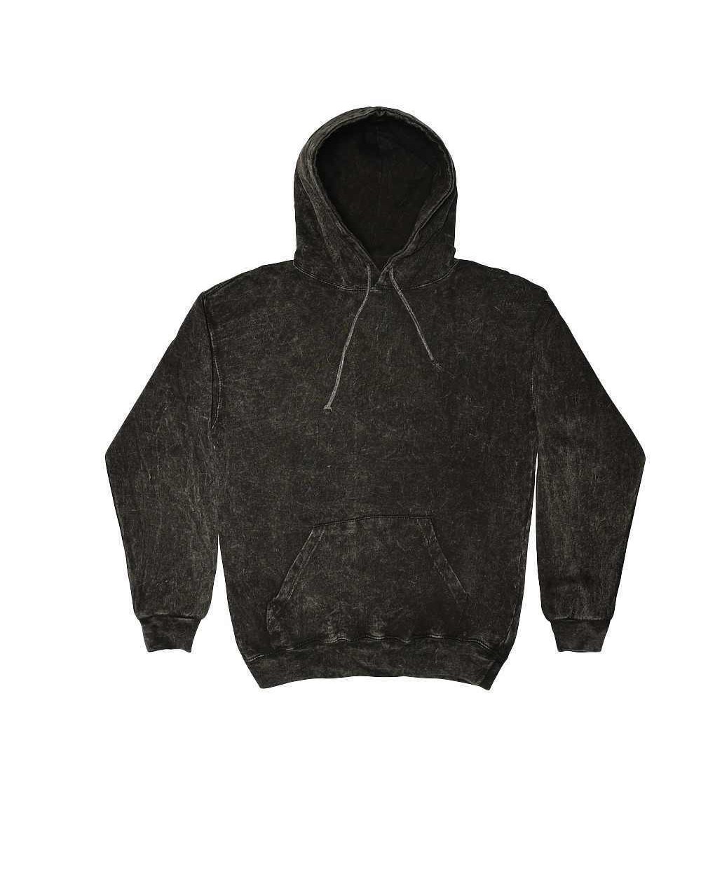 Sweaters & hoodies COLORTONE Rainbow tie-dye hoodie voor bedrukking &amp; borduring