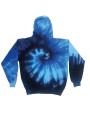 Sweaters & hoodies COLORTONE Rainbow tie-dye hoodie voor bedrukking &amp; borduring