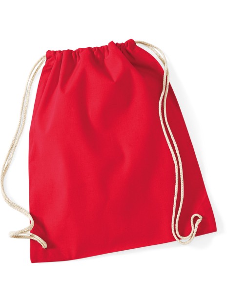 WESTFORDMILL Sac de Gym en coton /api/colors/f7def30f-cf00-4a4e-8048-9f030f6d3017 personnalisable