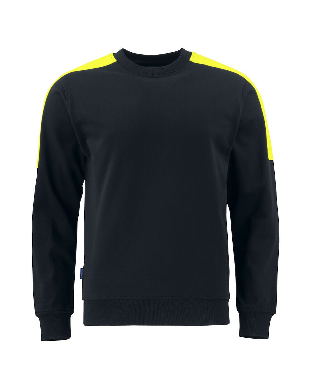 Sweat-shirts personnalisable PROJOB 2125 SWEATSHIRT COL ROND BANDES FLUO