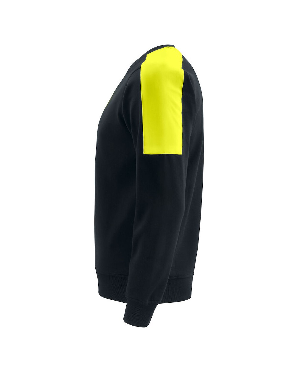 Sweat-shirts personnalisable PROJOB 2125 SWEATSHIRT COL ROND BANDES FLUO