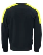Sweat-shirts personnalisable PROJOB 2125 SWEATSHIRT COL ROND BANDES FLUO