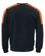 Sweat-shirts personnalisable PROJOB 2125 SWEATSHIRT COL ROND BANDES FLUO