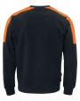 Sweat-shirts personnalisable PROJOB 2125 SWEATSHIRT COL ROND BANDES FLUO