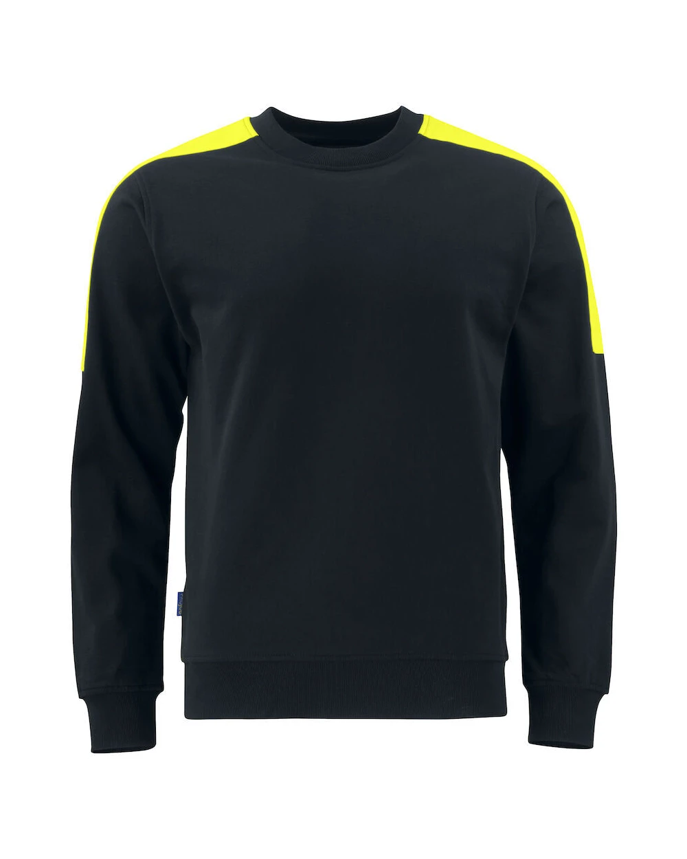 Sweat-shirts personnalisable PROJOB 2125 SWEATSHIRT COL ROND BANDES FLUO