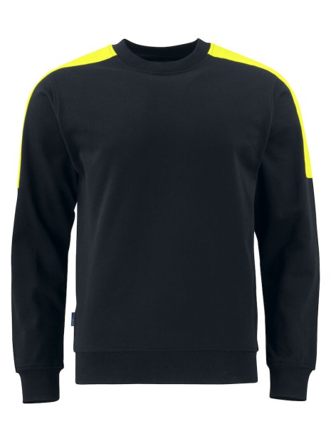 PROJOB 2125 SWEATSHIRT COL ROND BANDES FLUO /api/colors/20a7a408-8f15-4eed-a4f8-474d4f754ccf personnalisable