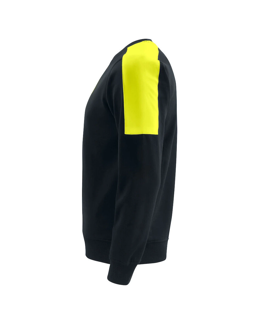 Sweat-shirts personnalisable PROJOB 2125 SWEATSHIRT COL ROND BANDES FLUO