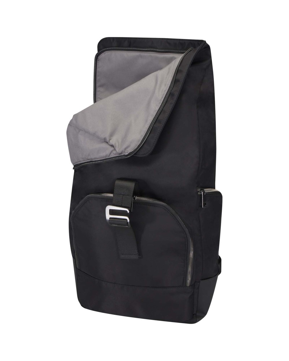 4DO Rhine 15" Rolltop-Rucksack aus recyceltem GRS-Material 18 L Taschen personalisierbar