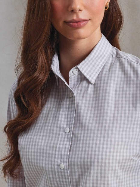 Chemises à personnaliser PREMIER Chemise vichy gros carreaux 