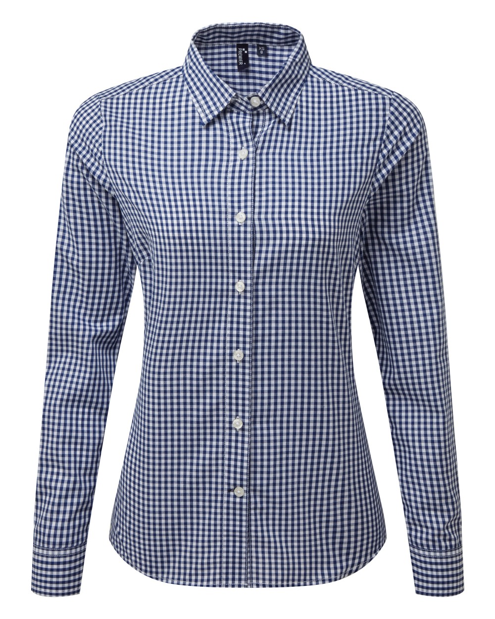 PREMIER Bluse mit großen Vichy-Karos Hemden personalisierbar