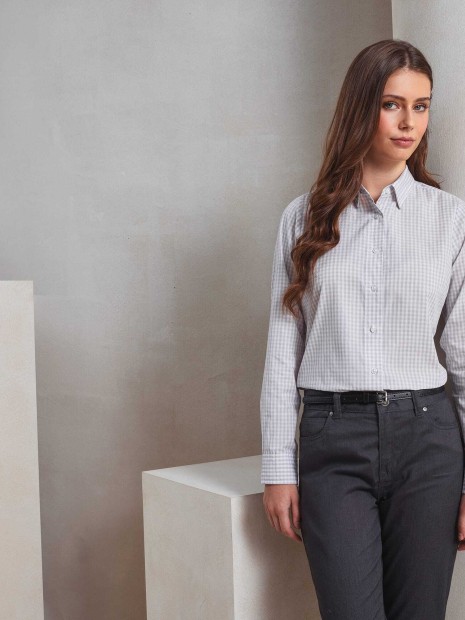 Chemises à personnaliser PREMIER Chemise vichy gros carreaux 