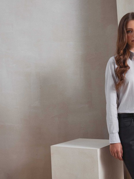 Chemises à personnaliser PREMIER Chemise vichy gros carreaux 