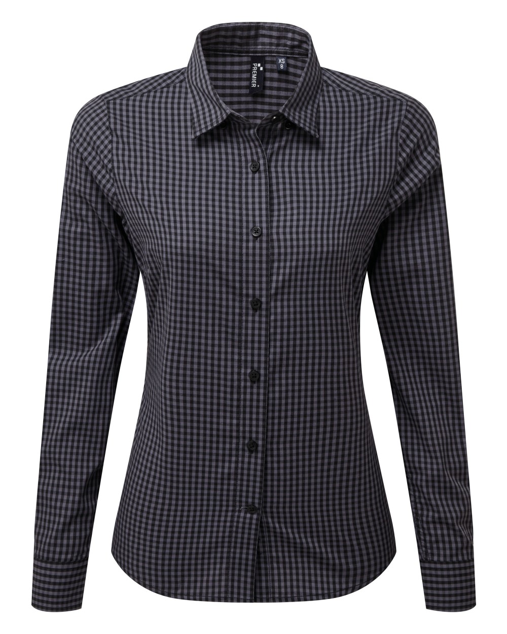 PREMIER Bluse mit großen Vichy-Karos Hemden personalisierbar