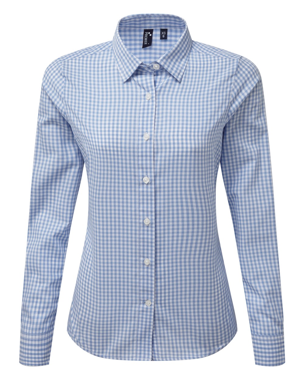 PREMIER Bluse mit großen Vichy-Karos Hemden personalisierbar