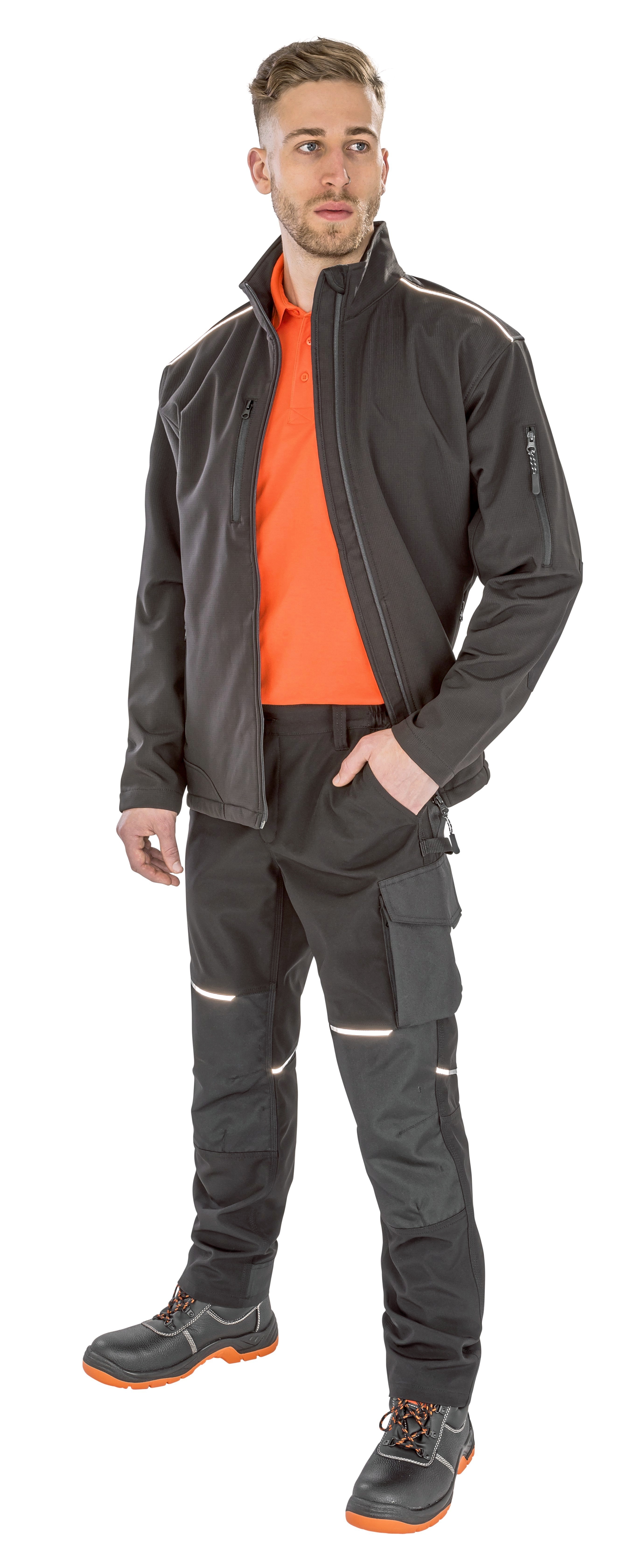 Broeken WORK-GUARD Slim Fit Soft Shell Work Trouser voor bedrukking &amp; borduring