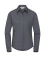 Hemden RUSSELL Ladies'' LS Fitted Poplin Shirt voor bedrukking &amp; borduring