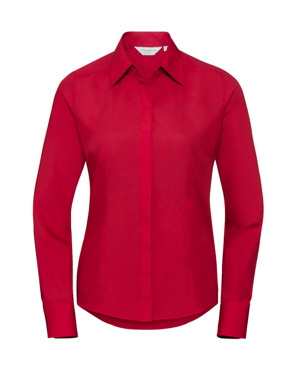 Chemises personnalisable RUSSELL Ladies'' LS Fitted Poplin Shirt