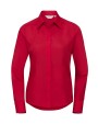 RUSSELL Ladies'' LS Fitted Poplin Shirt Hemden personalisierbar