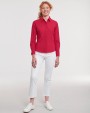 Hemden RUSSELL Ladies' LS Fitted Poplin Shirt voor bedrukking &amp; borduring