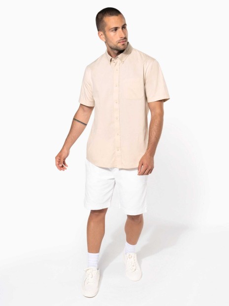 Chemises à personnaliser KARIBAN Chemise coton manches courtes Ariana III homme 