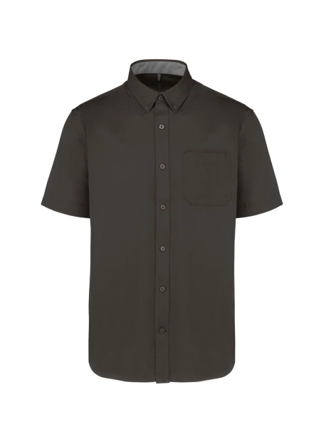 KARIBAN Chemise coton manches courtes Ariana III homme /api/colors/3664e9be-231a-44a8-bacd-707b001b474c personnalisable