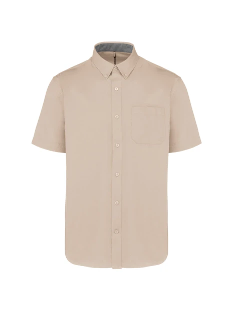 KARIBAN Chemise coton manches courtes Ariana III homme /api/colors/a97c0345-672e-42f2-9afe-b1145dea3541 personnalisable