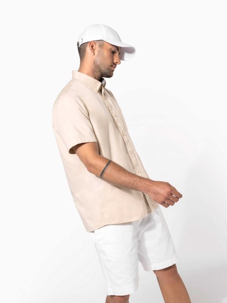Chemises à personnaliser KARIBAN Chemise coton manches courtes Ariana III homme 