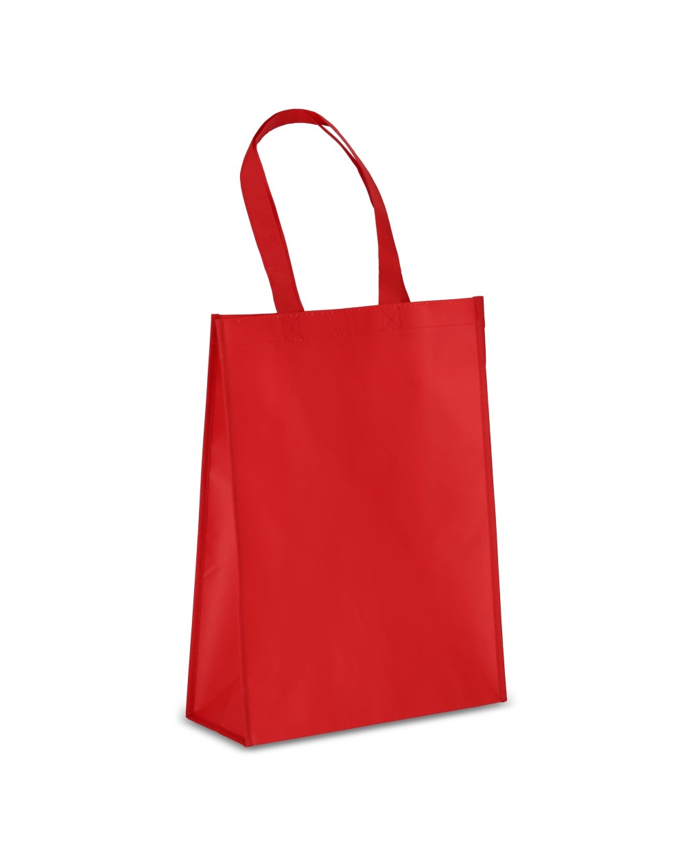 Tassen & Zakken 4DO R-PET Draagtas gelamineerd non-woven 30 x 12 x 40cm 105g/m² voor bedrukking &amp; borduring