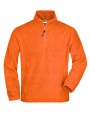 JAMES & NICHOLSON Half-Zip Fleece Polar Fleeces personalisierbar