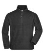 Polar Fleeces JAMES & NICHOLSON Half-Zip Fleece voor bedrukking &amp; borduring