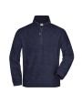 JAMES & NICHOLSON Half-Zip Fleece Polar Fleeces personalisierbar