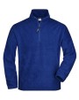 Polar Fleeces JAMES & NICHOLSON Half-Zip Fleece voor bedrukking &amp; borduring