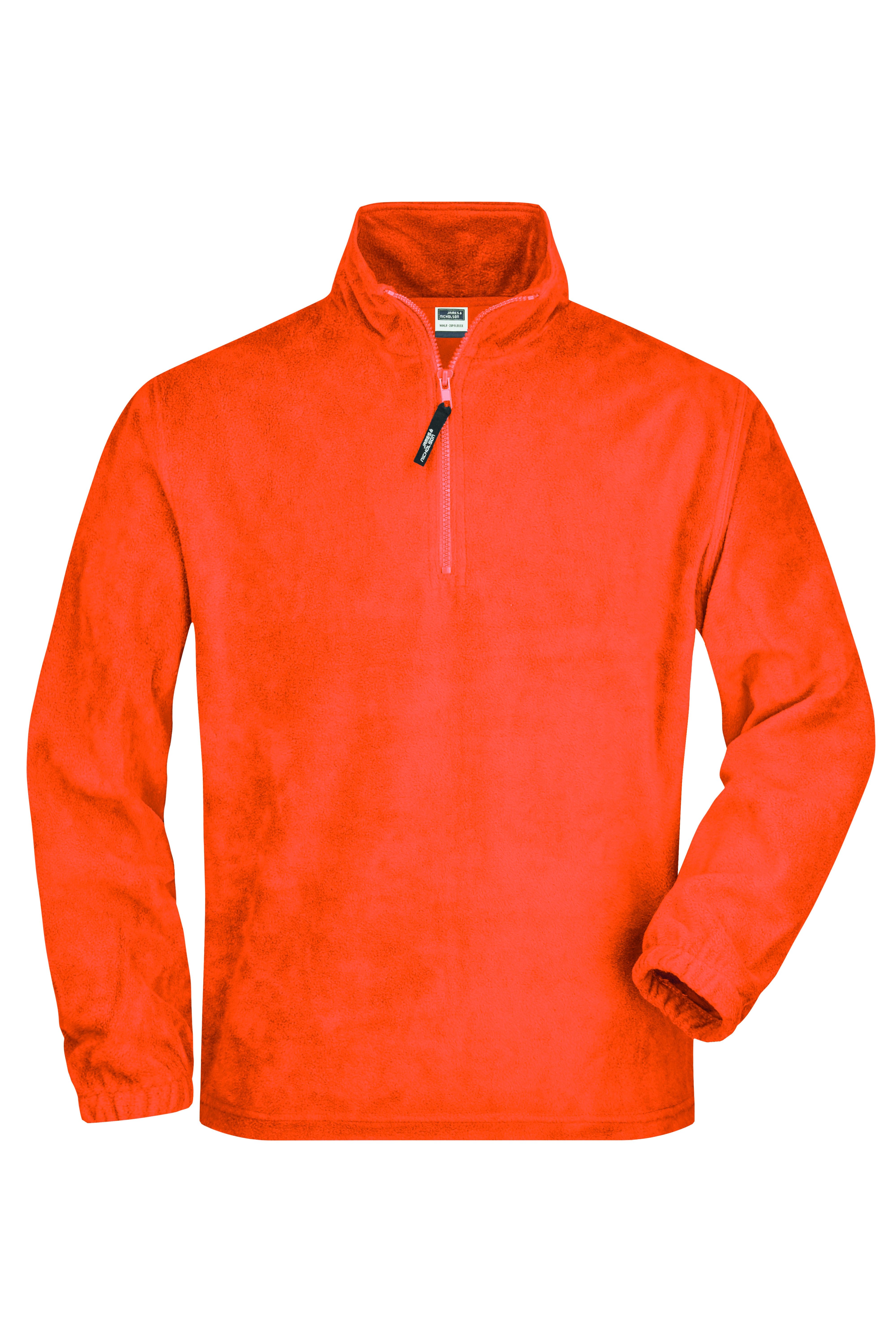 Polar Fleeces JAMES & NICHOLSON Half-Zip Fleece voor bedrukking &amp; borduring