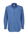 B&C Oxford LSL/men Shirt Hemden personalisierbar