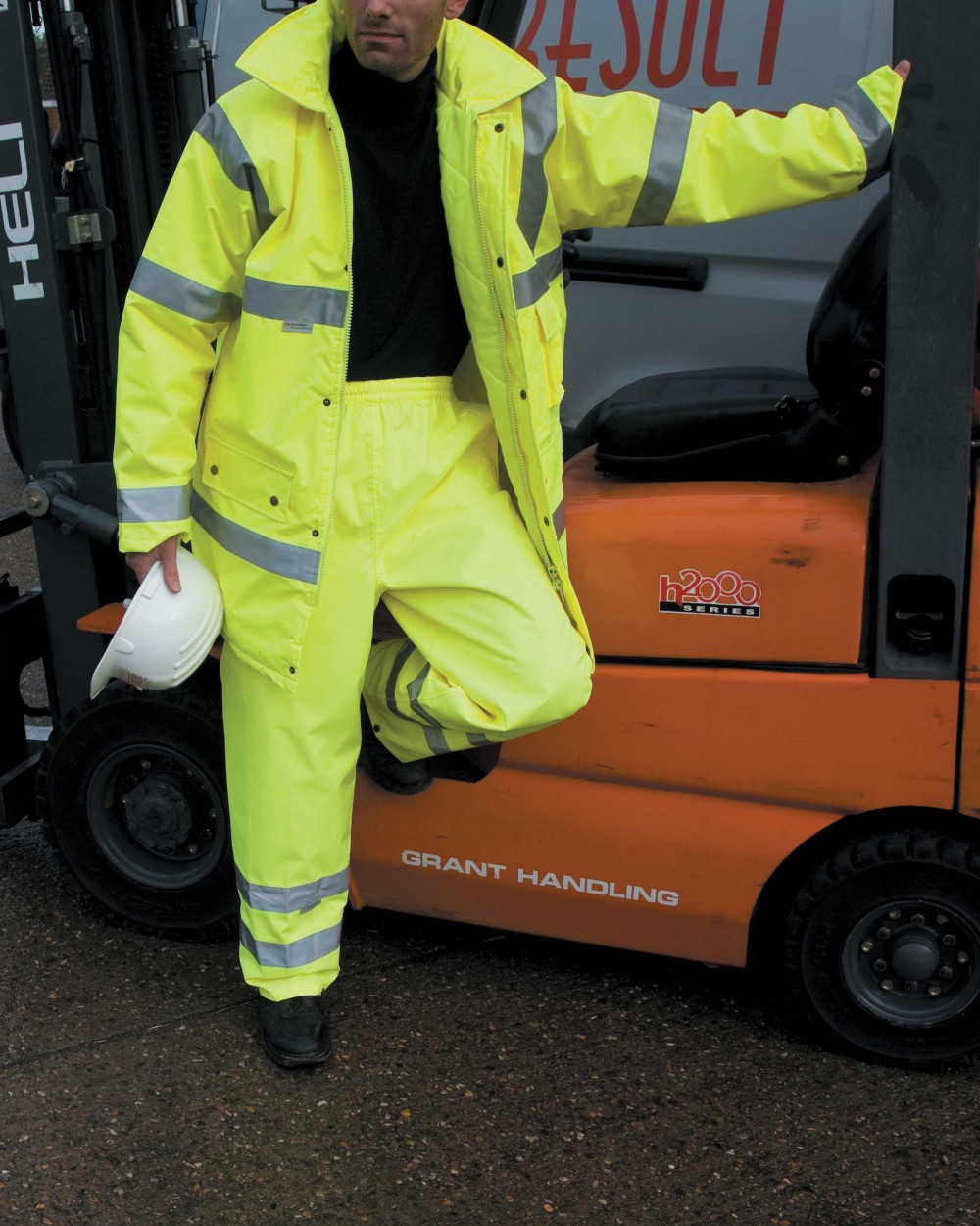Broeken RESULT Hi-Vis broek voor bedrukking &amp; borduring