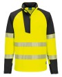 PORTWEST PW3 Hi-vis ¼-zip sweatshirt (T172) Sweatshirts personalisierbar