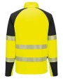 PORTWEST PW3 Hi-vis ¼-zip sweatshirt (T172) Sweatshirts personalisierbar