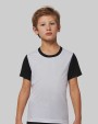 T-Shirts personnalisable PROACT Maillot manches courtes bicolore enfant